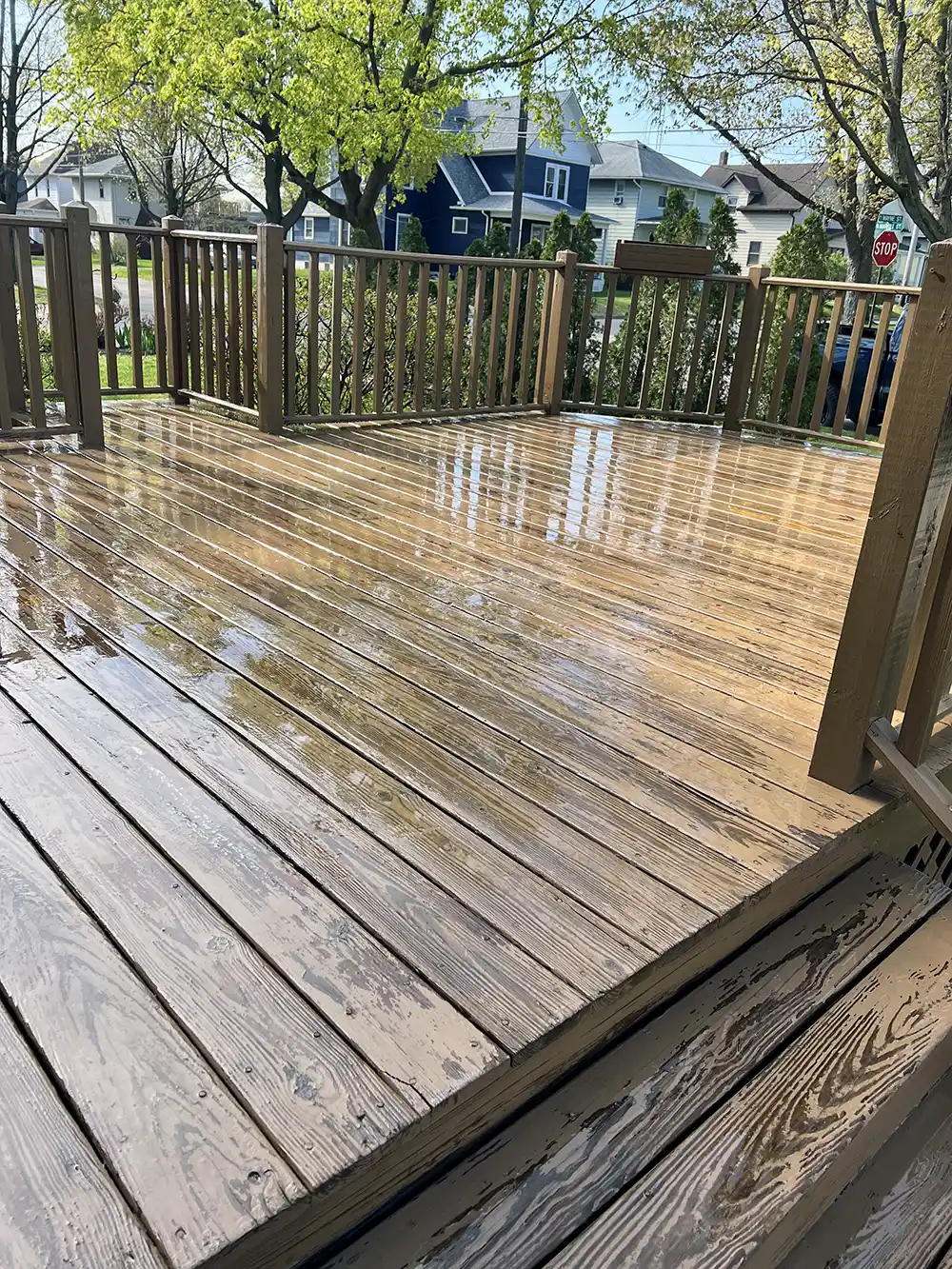 Deck Washing in St. Joseph